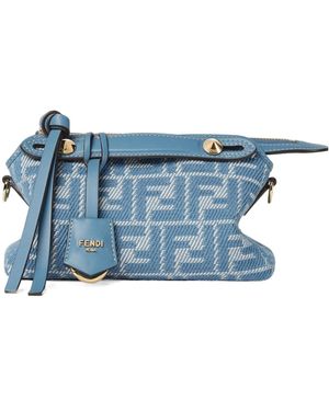 Fendi By The Way Soft Mini Tote Bag - Blue