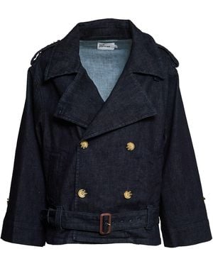 Self-Portrait Denim Jacket - Blue