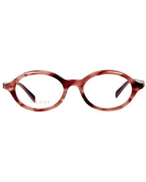 Gucci Oval Optical Frame - White
