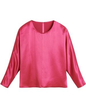 By Malene Birger Long Sleeve Top - Pink