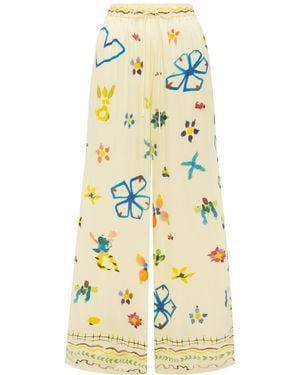 ALÉMAIS Sidi Silk Pants - Multicolor