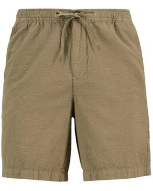 Barbour Seersucker Drawstring Shorts - Natural