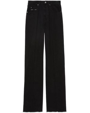 Gucci Horsebit Straight-Leg Trousers - Black
