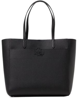 Ralph Lauren Lauren Cameryn Top Handle Bag - Black