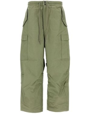 Junya Watanabe Cargo-Pocket Pants - Green