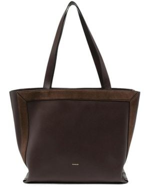 Wandler Double-Handle Handbag - Brown