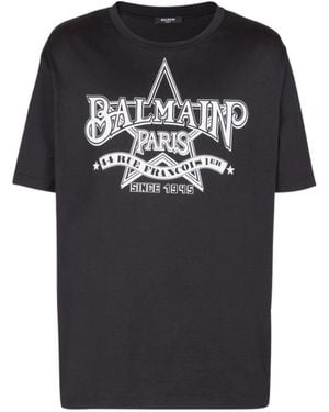 Balmain Short-Sleeved T-Shirt - Black