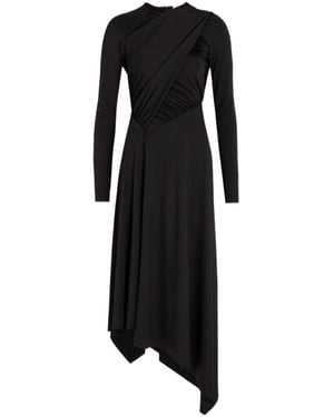 Victoria Beckham Body-Hugging Designed Dress - Black