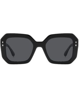 Isabel Marant Square-Frame Sunglasses - Multicolour