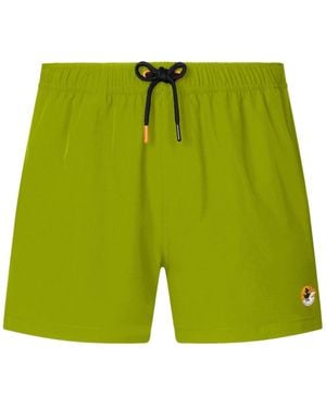 Save The Duck Ripo Drawstring Swim Shorts - Green