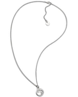Gucci Interlocking Pendant Necklace - White