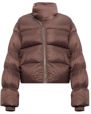 Rick Owens Fw26 Tower Turtle Jkt - Brown