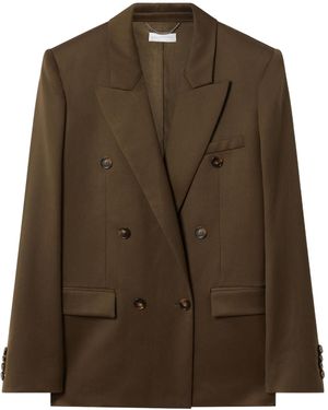 Stella McCartney Double-Breasted Blazer - Green