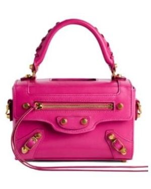 Balenciaga Box Le City Mini Shoulder Bag - Pink