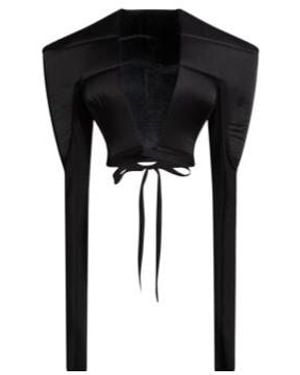 Rick Owens Simple Monochromatic Jacket - Black