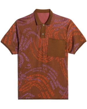 Jacquemus Logo Polo Shirt - Brown