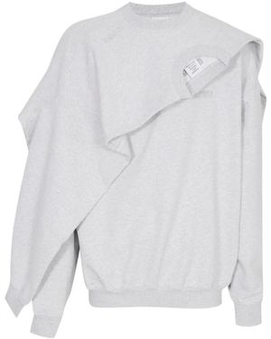 Vetements Double Layered Pullover - White