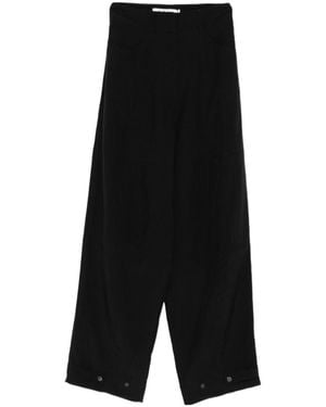 Rohe Casual Trousers With Belt Loops - Black