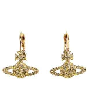 Vivienne Westwood Bas-Relief Earrings - Metallic