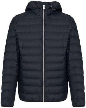 BOSS Hooded Padded Jacket - Blue