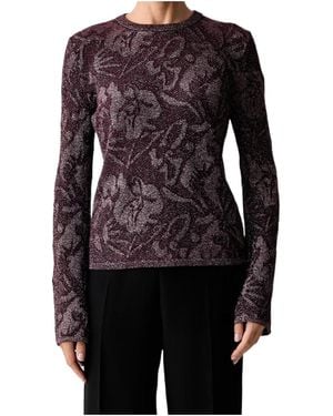 Liu Jo Long-Sleeve Knit Top - Blue