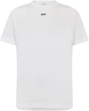 Off-White c/o Virgil Abloh Slim Fit T-Shirt - White