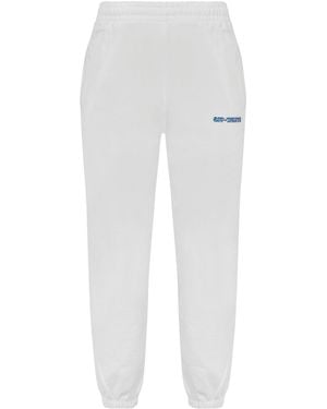 Off-White c/o Virgil Abloh Minimalist Elastic Waist Sports Trousers - White