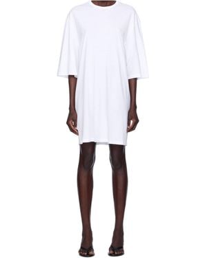 TOTEME Relaxed T-Shirt Dress - White