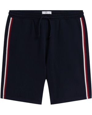 Tommy Hilfiger Stripe Sweat Shorts - Blue