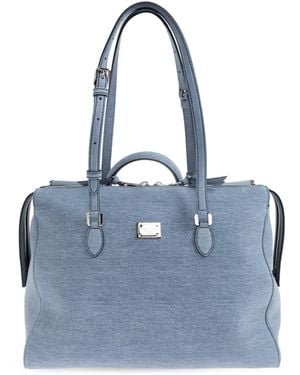 Dolce & Gabbana Vittoria Handbag - Blue