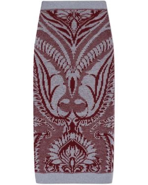 Etro Woollen Skirt - Multicolour