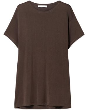The Row Kota Jersey T-Shirt - Brown