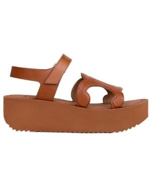 Celine Sunny Sandal - Brown