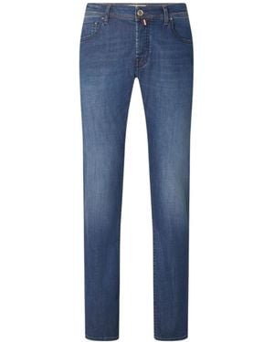 Jacob Cohen Jeans With Belt Loops - Blue