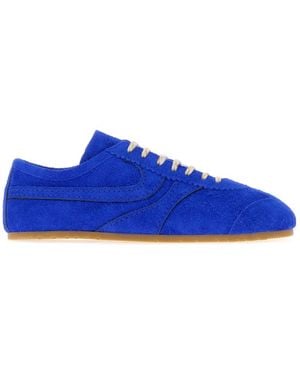 Dries Van Noten Flat-Soled Sneakers - Blue