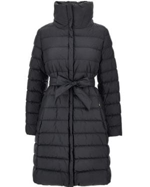 Max Mara Long-Sleeved Padded Jacket - Gray