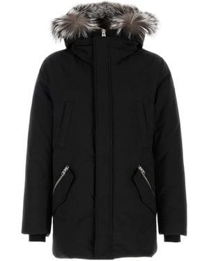 Mackage Edward Xz Hooded Down Jacket - Black