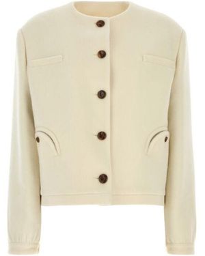 Blazé Milano Long-Sleeved Casual Jacket - Natural