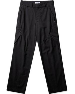 Kiko Kostadinov Casual Trousers With Belt Loops - Black