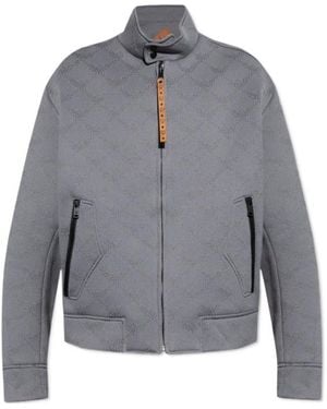 MCM Letter Jacket - Grey
