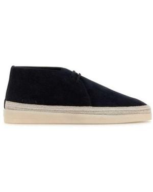 Prada Lace-Up Loafers - Blue