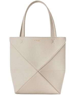 Loewe Mini Puzzle Fold Tote Bag - Natural