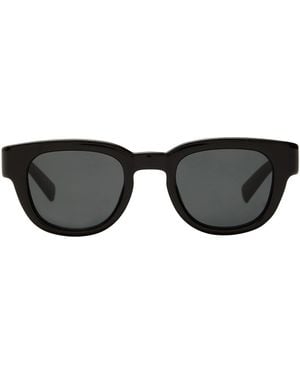 Saint Laurent Simple Square Sunglasses - Black