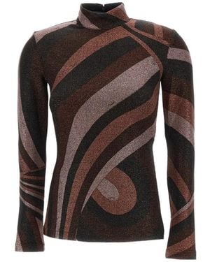 PUCCI Long-Sleeve T-Shirt - Black