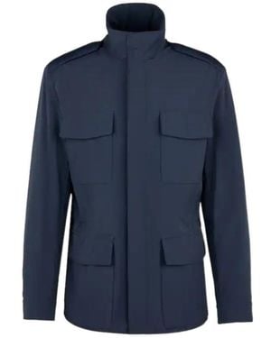 Tod's Long-Sleeved Jacket - Blue