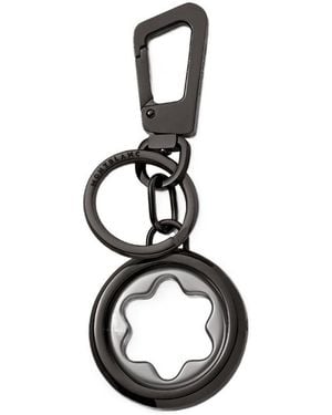 Montblanc Badge Key Chain - White