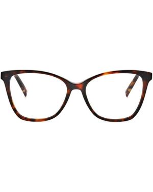 Missoni Tortoiseshell Cat-Eye Frame Glasses - White