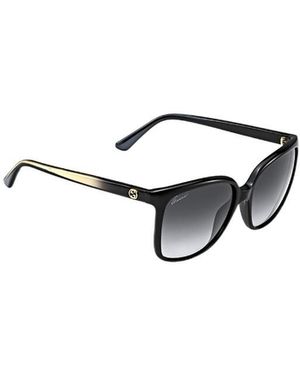 Gucci Logo Sunglasses - White