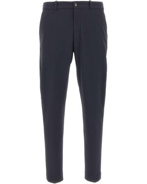 Rrd Casual Pants With Belt Loops - Blue