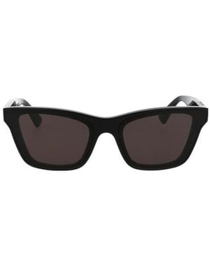 Bottega Veneta Eyewear Cat-Eye Frame Sunglasses - Multicolour